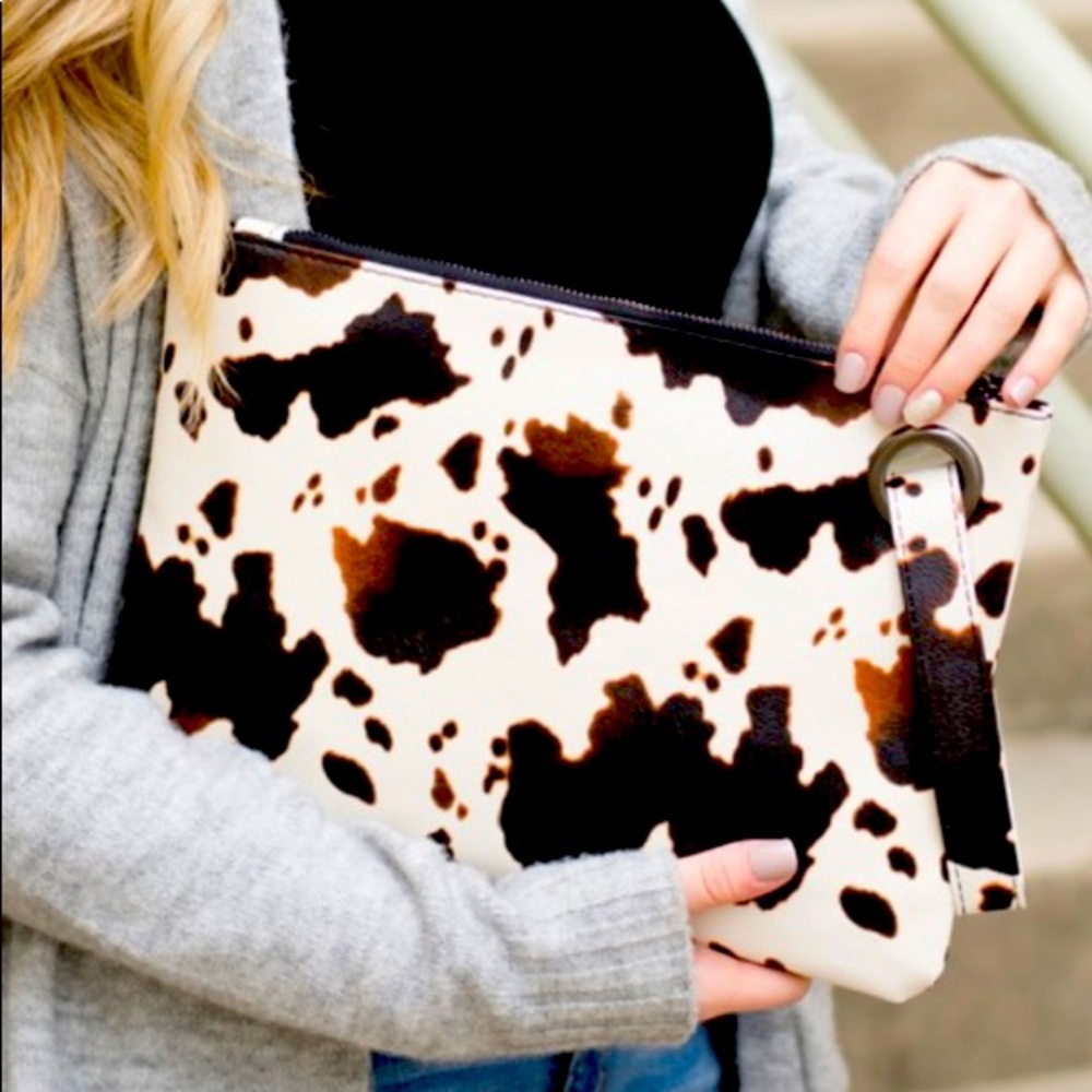 Millie Cow print Bag